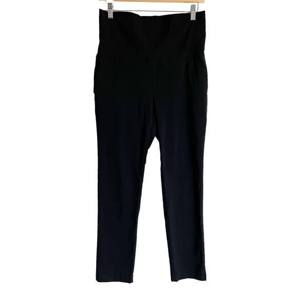 Soon Dream Maternity Black Skinny Capri Dress Pants Size M - Picture 6 of 14